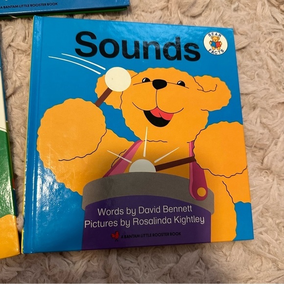 David Bennett Book Lot Bundle 80s Kids Bear Educational Water Air Sounds VTG - Picture 5 of 11